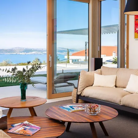Villa Spectacular Brac Adriatic 5 Bedrooms Stunning Sea Views Infinity Pool Private Gym Skrip *