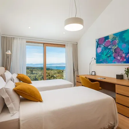 Villa Spectacular Brac Adriatic 5 Bedrooms Stunning Sea Views Infinity Pool Private Gym Skrip Supetar